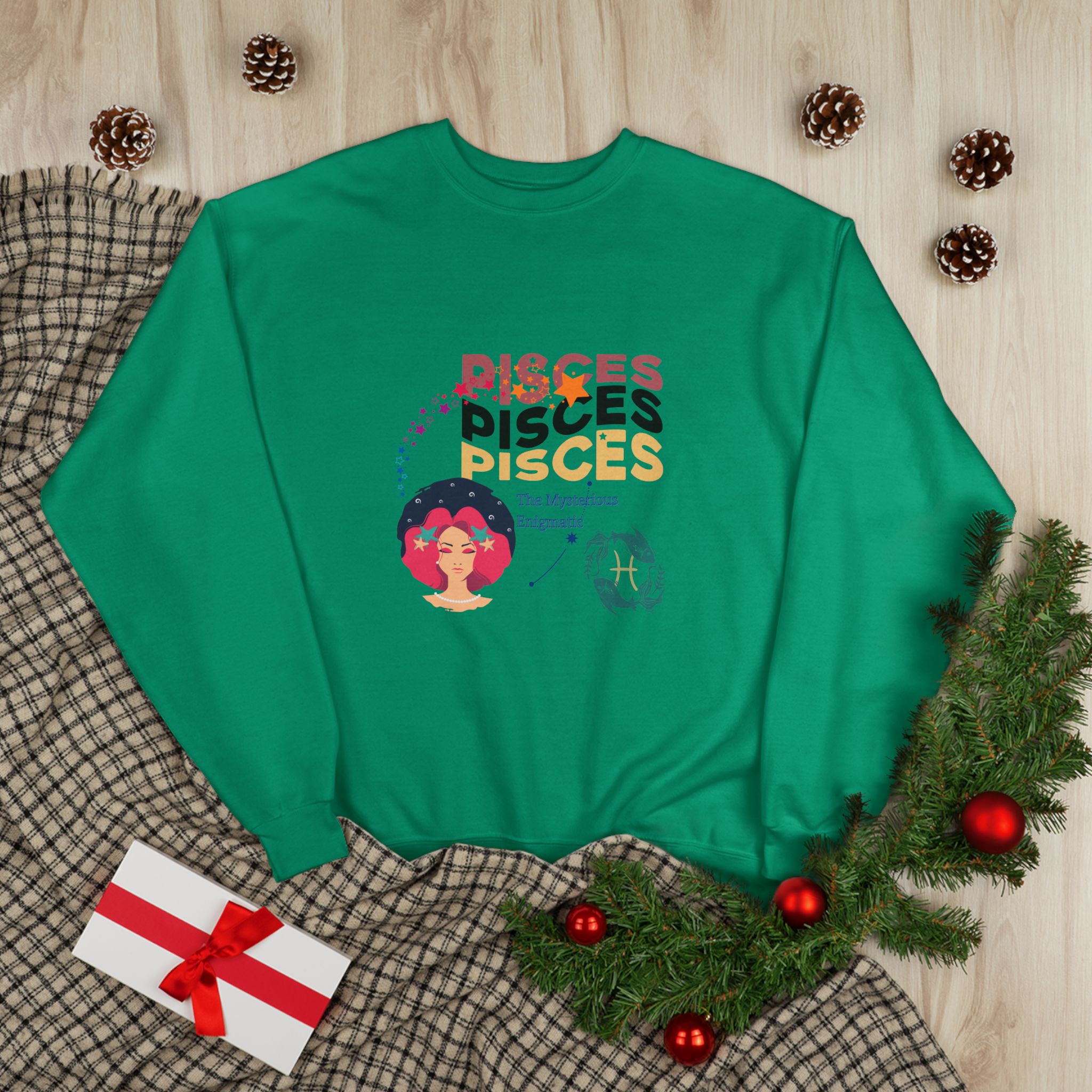 Zodiac Sweatshirt, Astrology Crewneck, Horoscope Jumper, Zodiac Sign Top, Astrology Lover Gift, Eco-Friendly Sweatshirt - Image 15