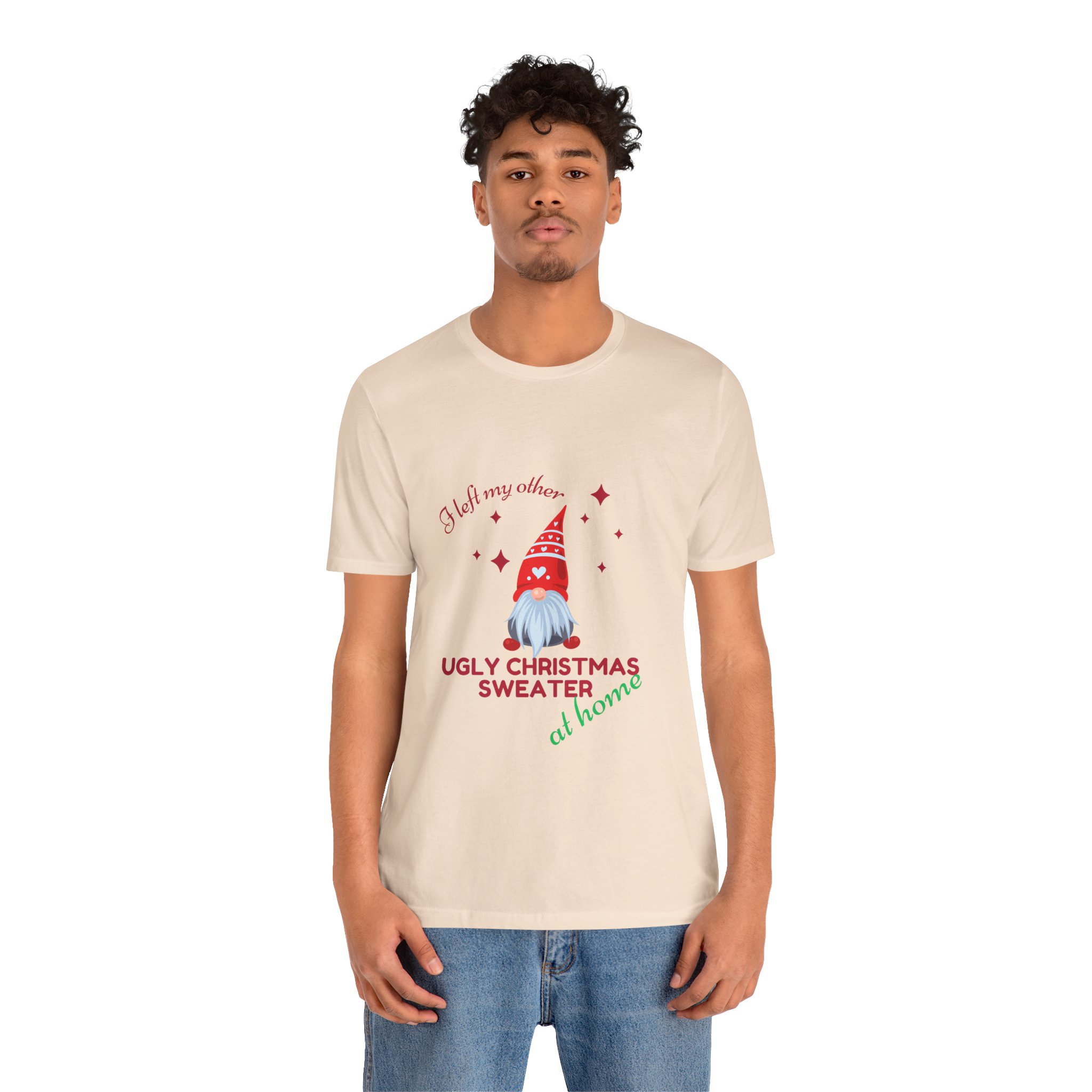 Christmas Querky Unisex Tee Shirt, Holiday Graphic Top, Festive Xmas Clothing, Funny Winter Apparel, Novelty Printed T-Shirt - Image 41