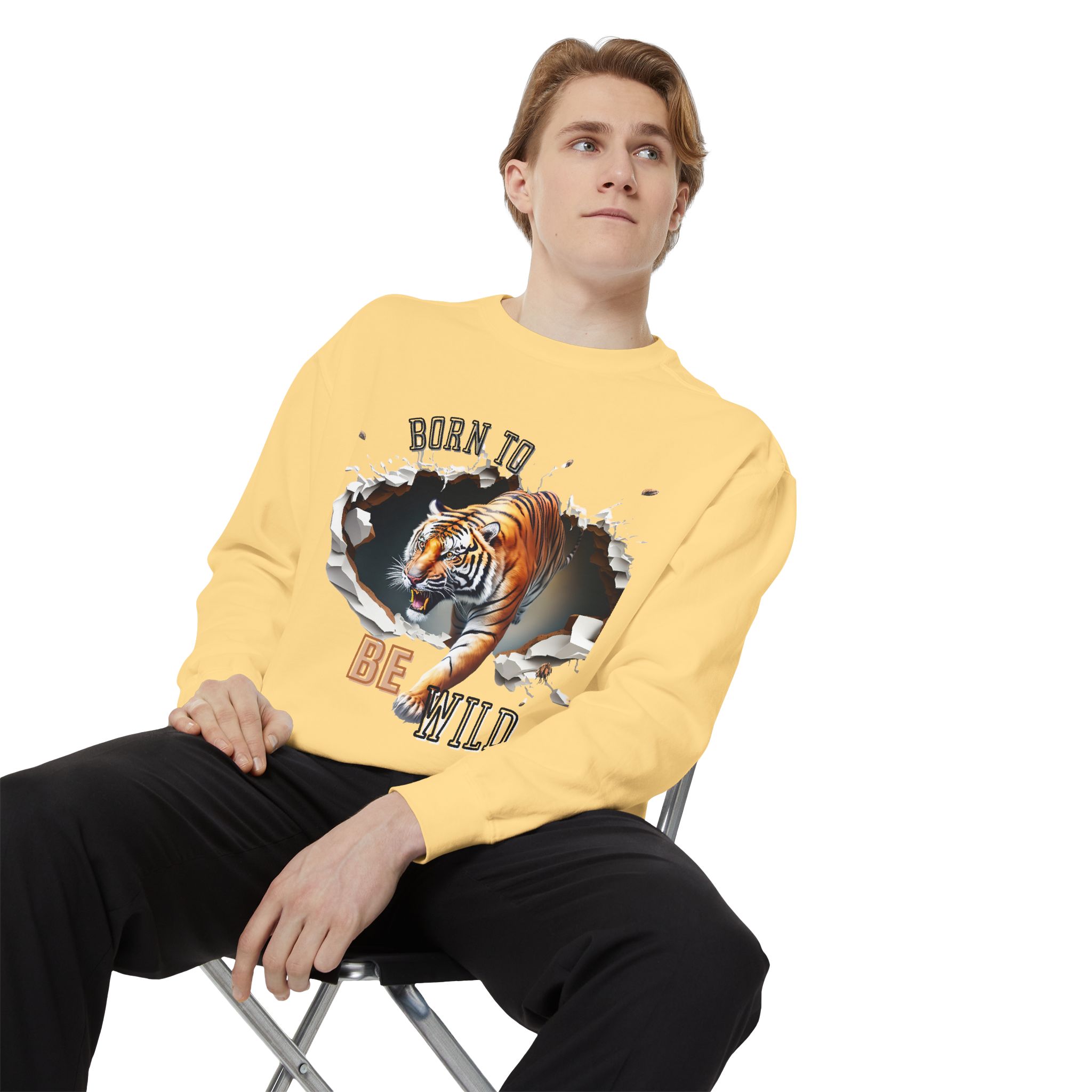 Lovely Big Cat designs on Sweatshirt - Image 23