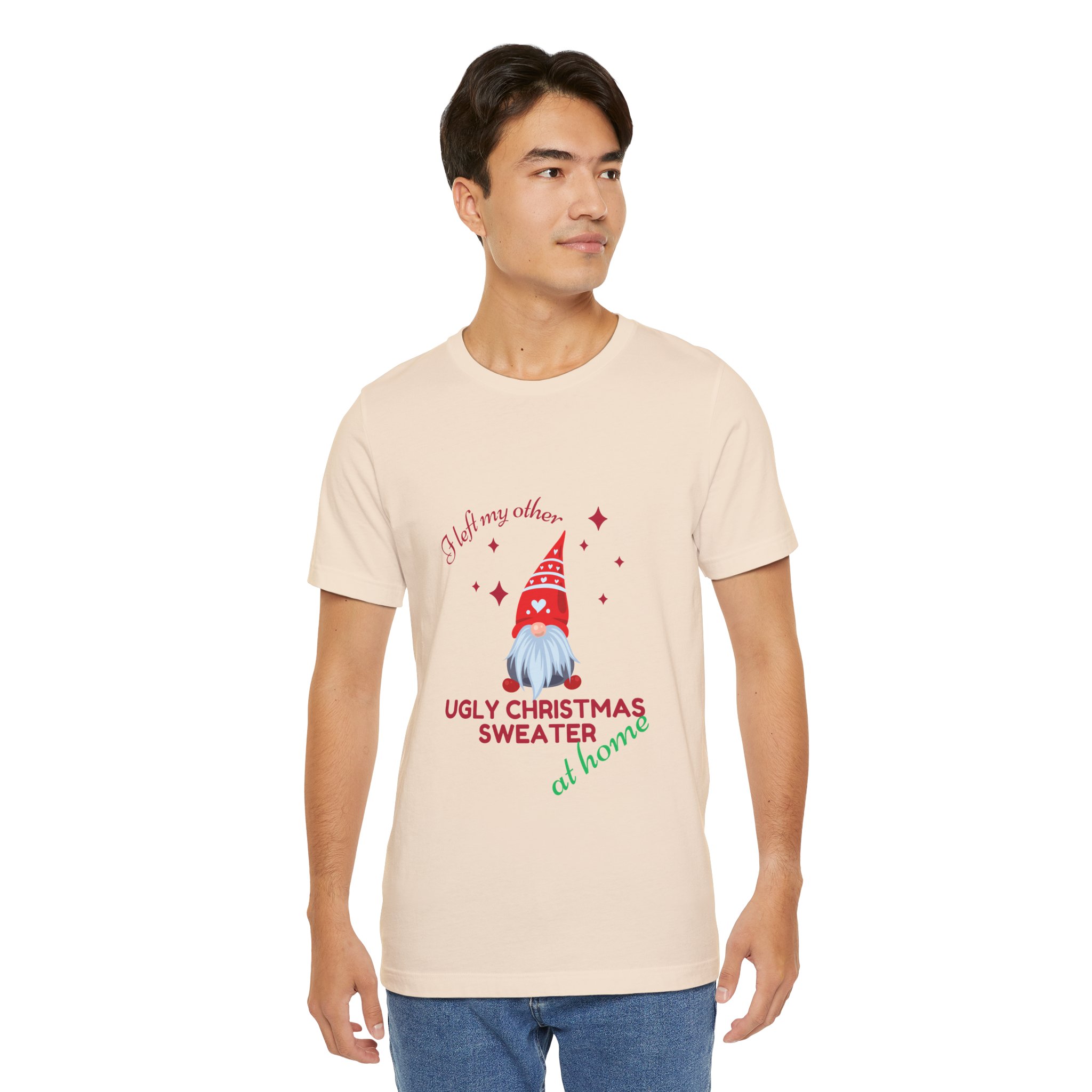 Christmas Querky Unisex Tee Shirt, Holiday Graphic Top, Festive Xmas Clothing, Funny Winter Apparel, Novelty Printed T-Shirt - Image 49