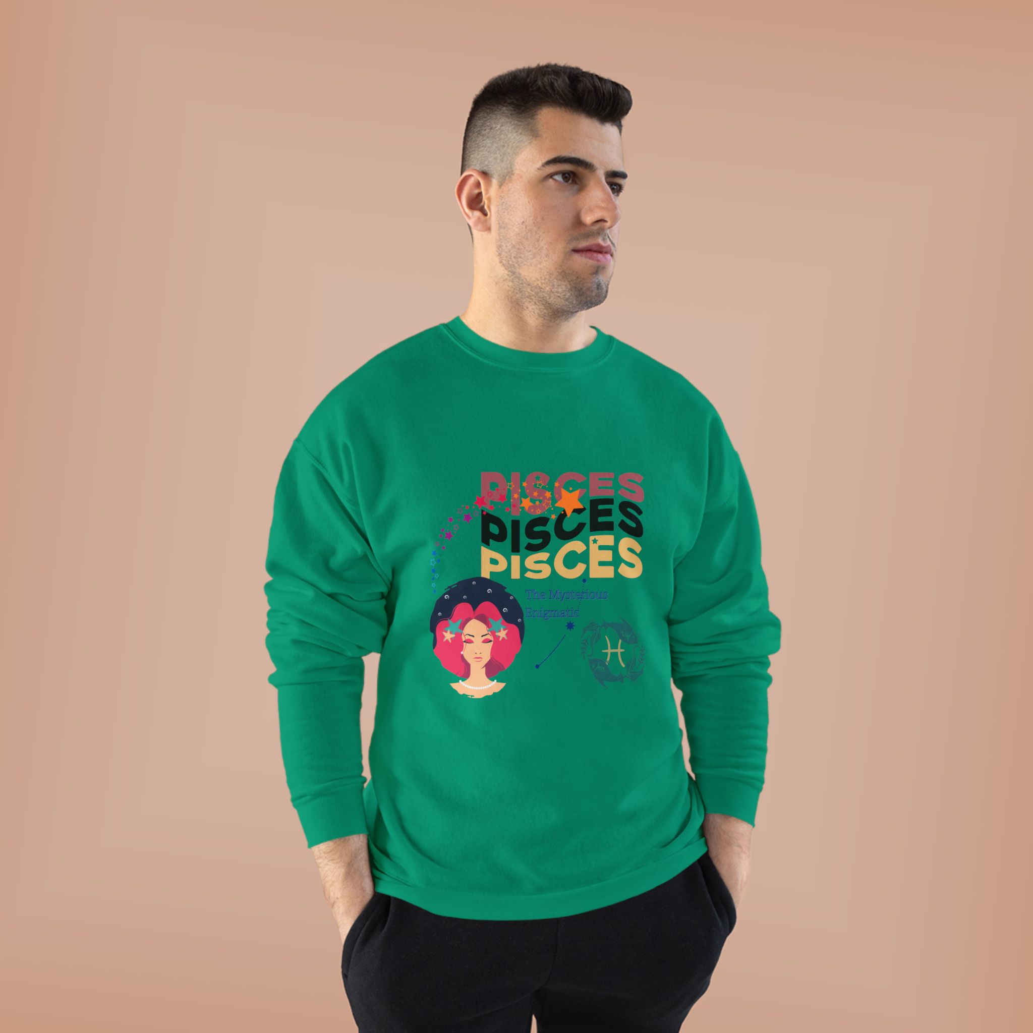 Zodiac Sweatshirt, Astrology Crewneck, Horoscope Jumper, Zodiac Sign Top, Astrology Lover Gift, Eco-Friendly Sweatshirt - Image 14