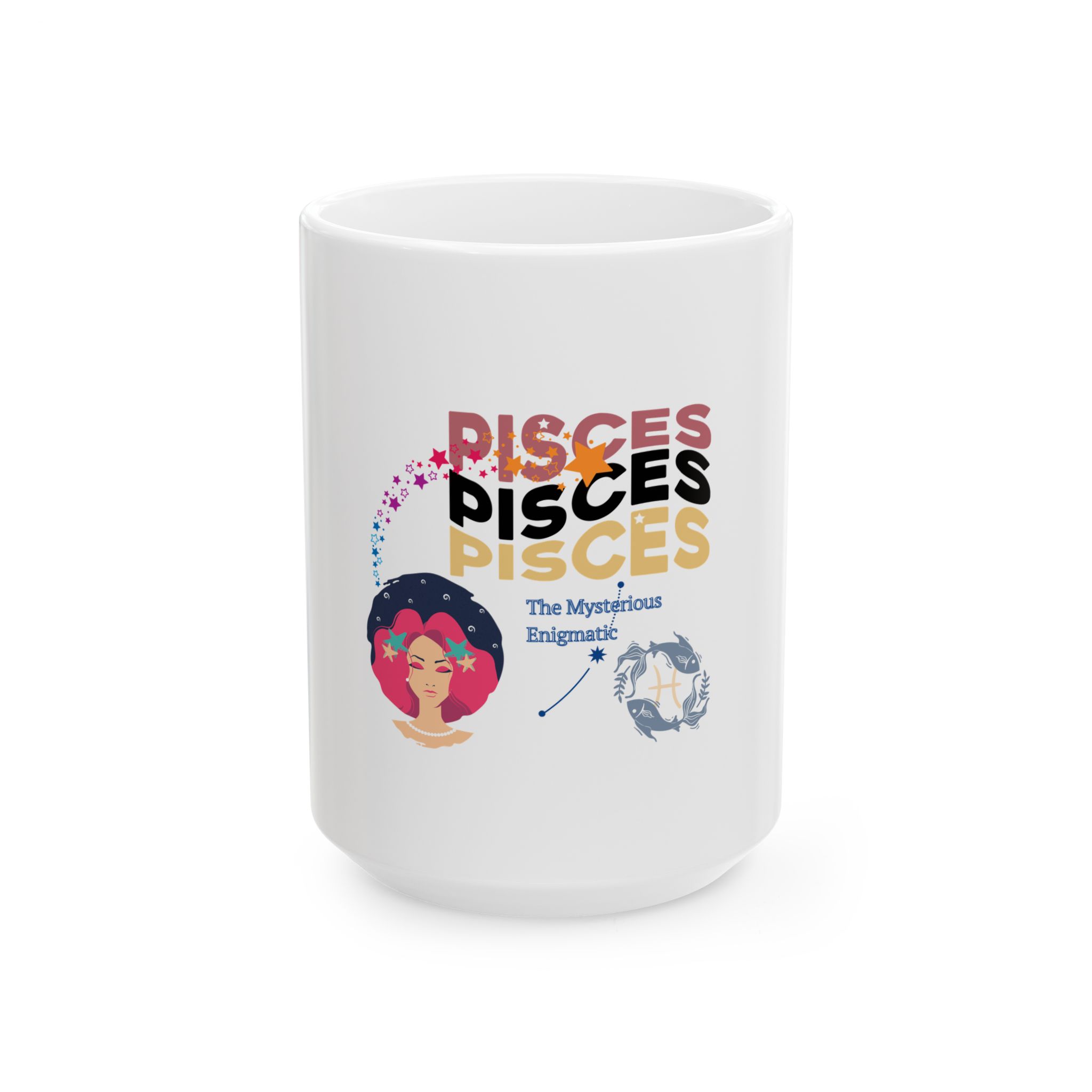 zodiac signs mug gifts items for him and her Ceramic Mug, (11oz, 15oz) - Image 14