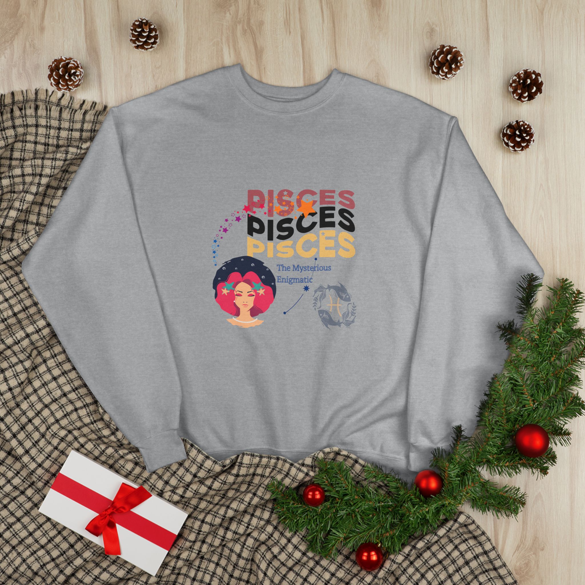 Zodiac Sweatshirt, Astrology Crewneck, Horoscope Jumper, Zodiac Sign Top, Astrology Lover Gift, Eco-Friendly Sweatshirt - Image 20