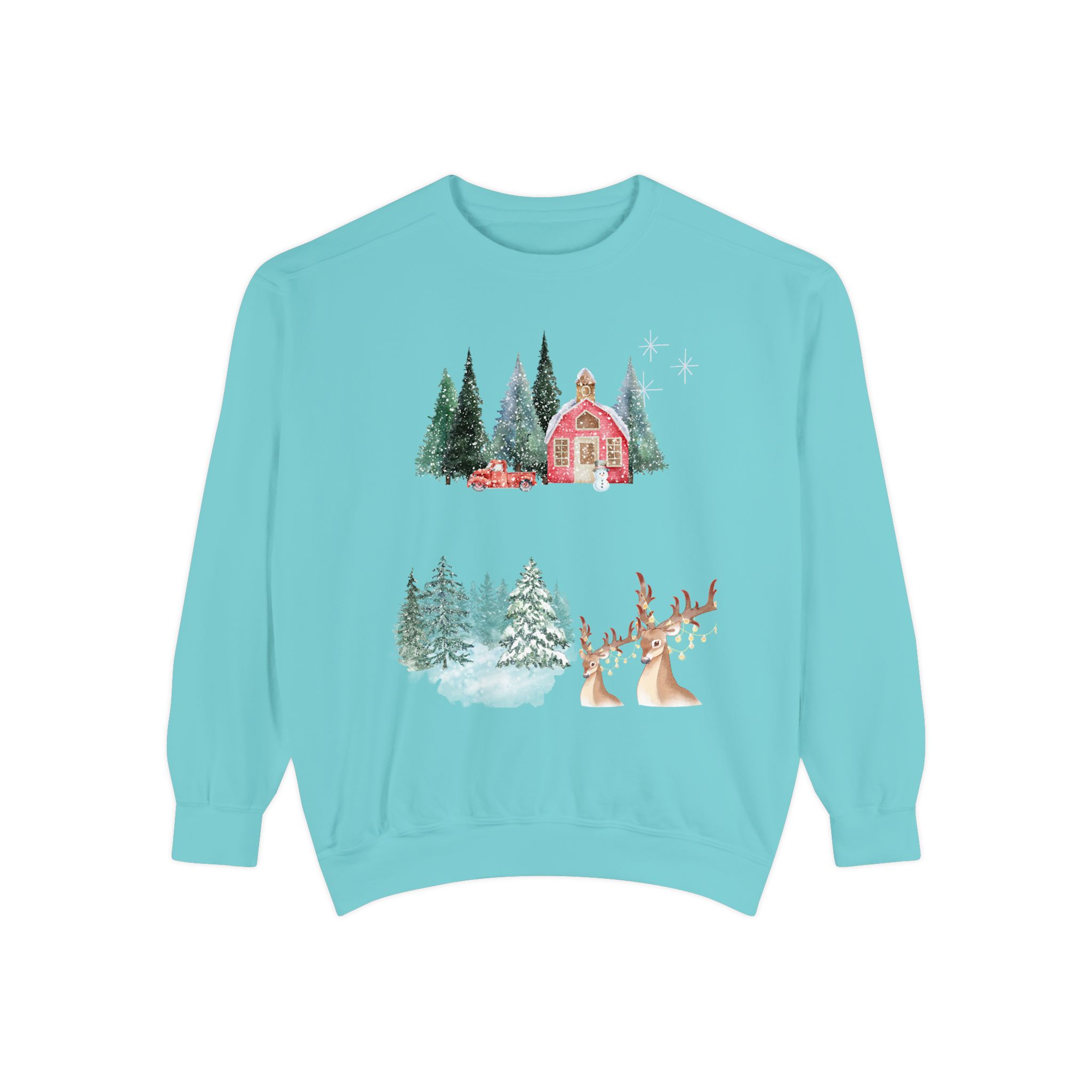 Christmas Jumper Unisex Sweatshirt, Holiday Festive Pullover, Xmas Winter Clothing, Comfy Oversized Sweater, Gift for Him Her, Cozy Seasonal - Image 9