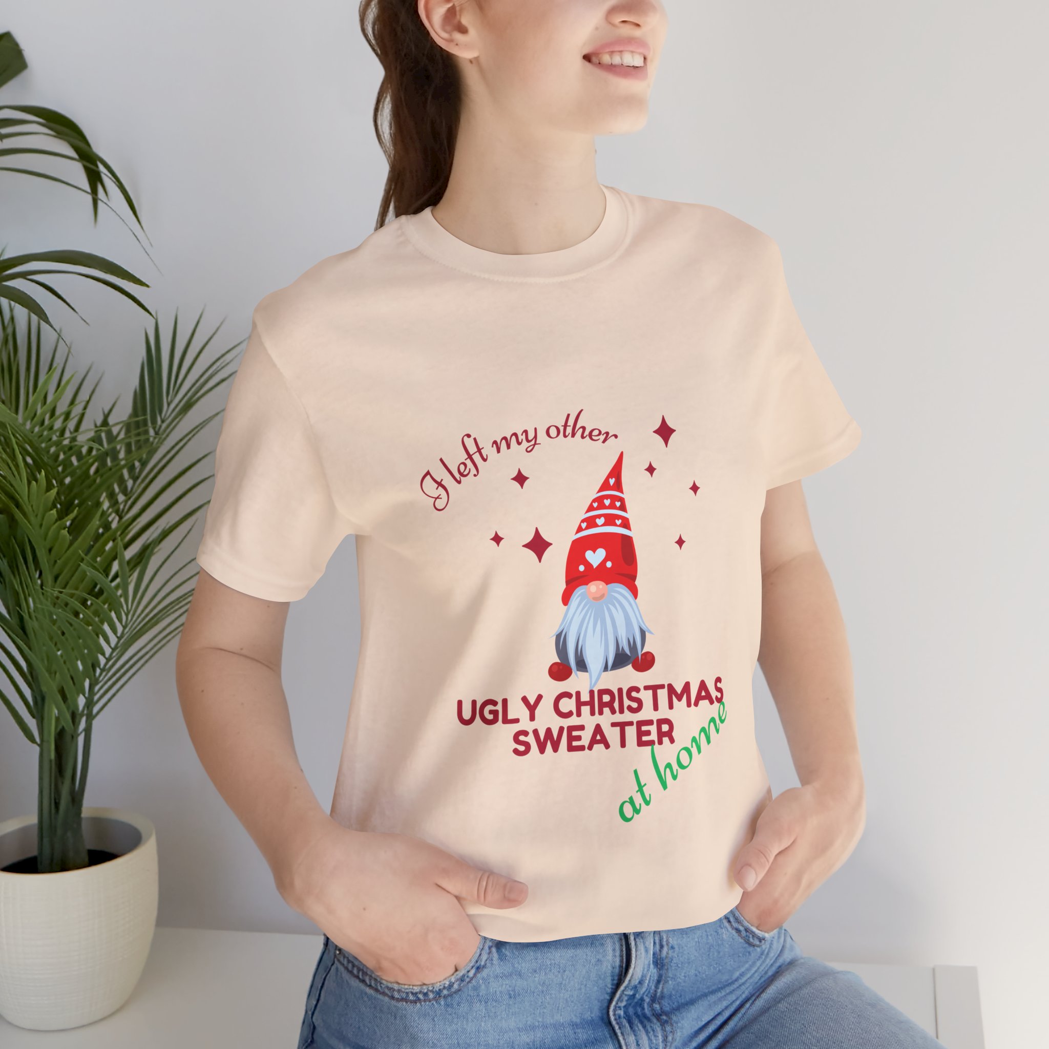 Christmas Querky Unisex Tee Shirt, Holiday Graphic Top, Festive Xmas Clothing, Funny Winter Apparel, Novelty Printed T-Shirt - Image 53