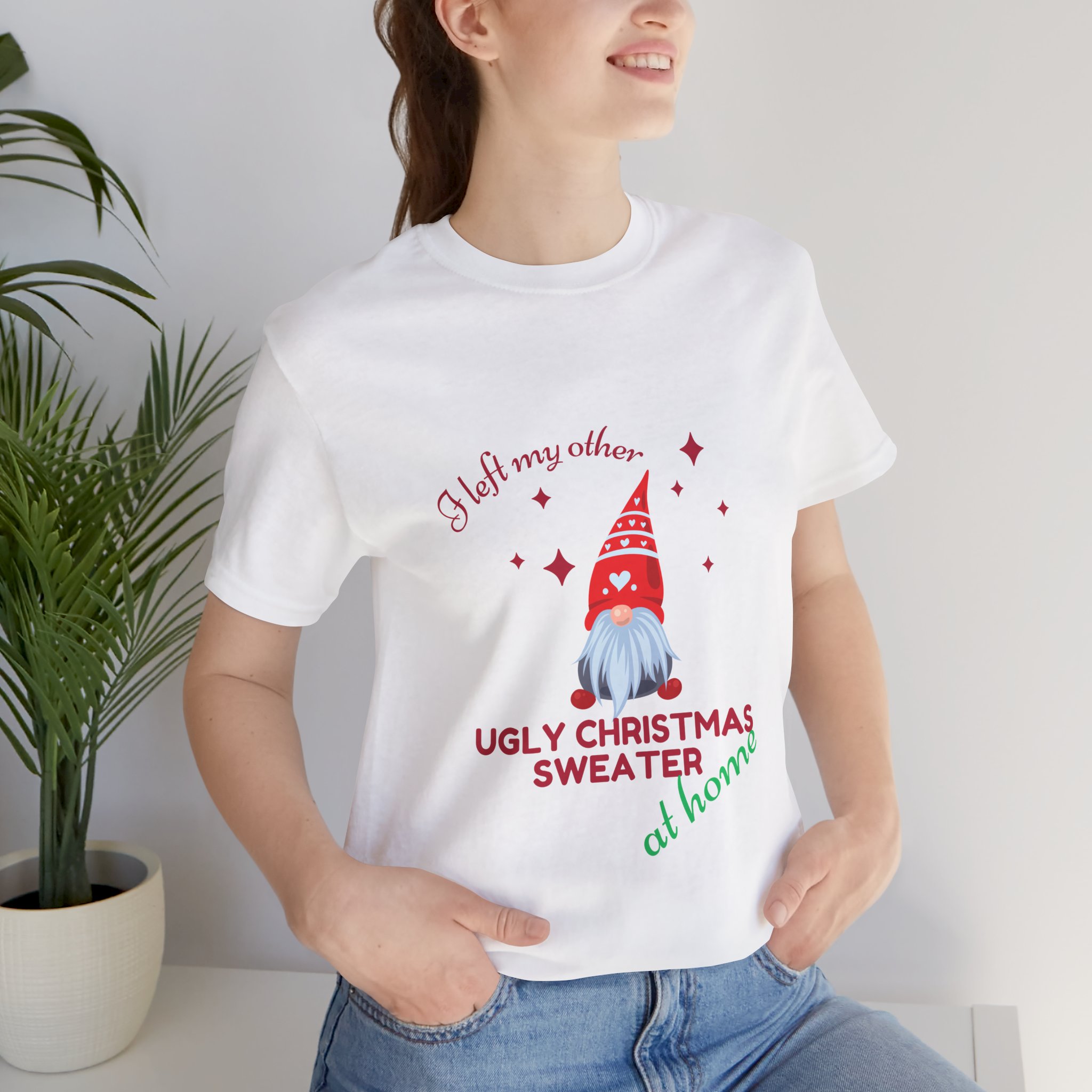 Christmas Querky Unisex Tee Shirt, Holiday Graphic Top, Festive Xmas Clothing, Funny Winter Apparel, Novelty Printed T-Shirt - Image 24